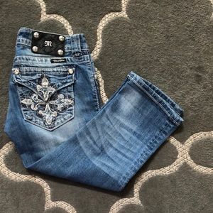 Miss Me Jeans size 25 Capri pant
